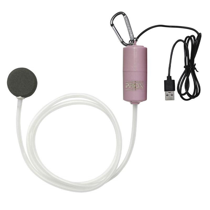 御御御付 ハピソン 乾電池式エアーポンプ 静音設計 ミクロ (メタリック