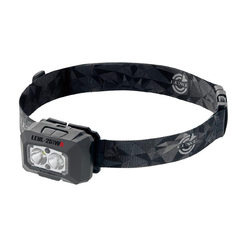ラグゼ 充電式LEDヘッドライト 250ルーメン LUXXE LEDライト LEHL251WR