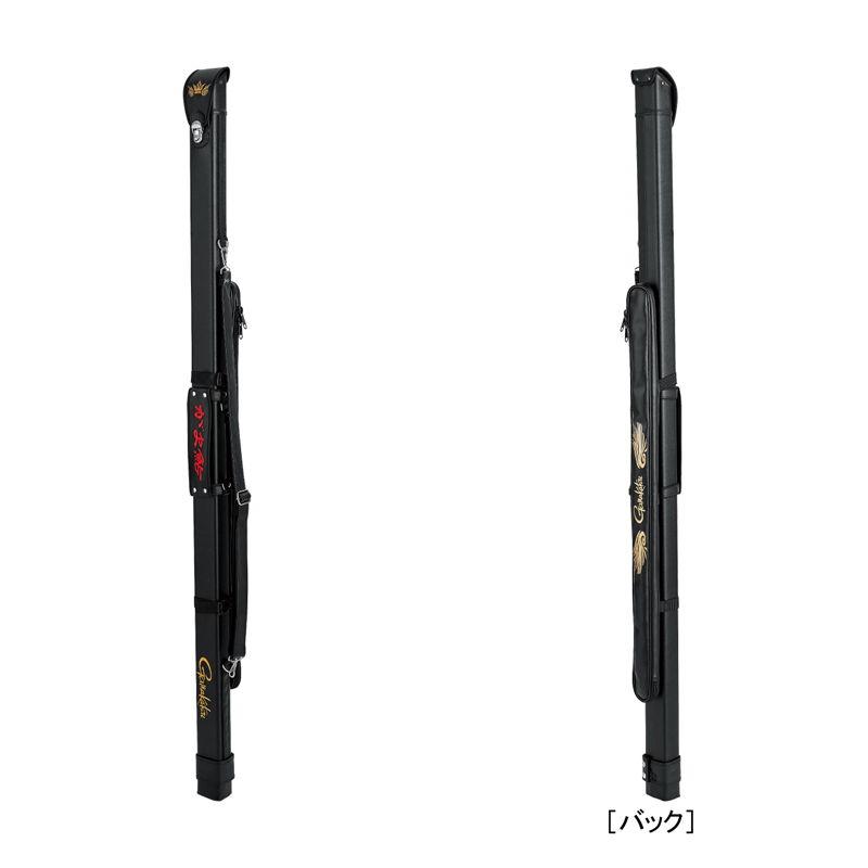 がまかつ ロッドケース　がま鮎 Gamakatsu がまかつ 鮎ロッドケース 2本入(ブラック/ がま鮎) ／お届け