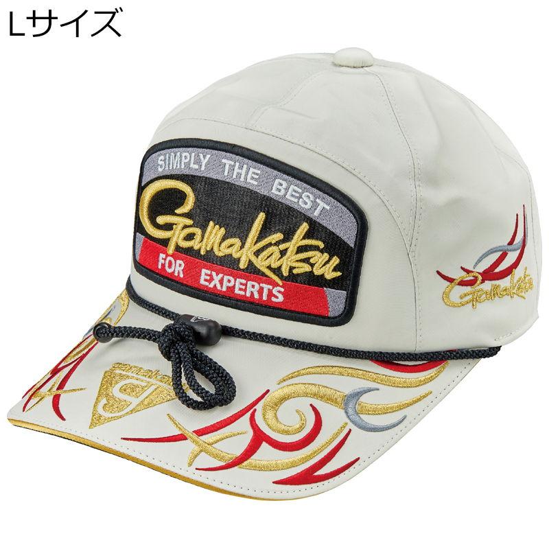 Gamakatsu（がまかつ） フィッシングキャップ ワッペン Lサイズ