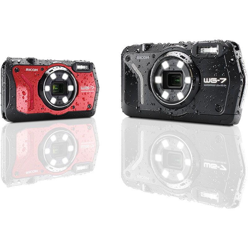 即出荷】【即出荷】リコー デジタルカメラ「RICOH WG-7」(レッド