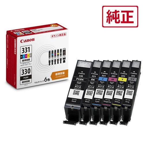 Canon インクタンク 330 331 6色セット純正品＋BK、GY付き PIXUS Canon インクタンク BCI-331+330/6MP 6色マルチパック