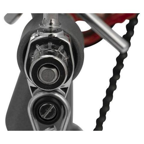 ドラムツインペダル コンプリートセットエリミネーター「ソロ」レッド ツインペダル Pearl ELIMINATOR SOLO RED 【ウォーター】 P-1032R 返品種別A