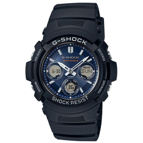 カシオ (国内正規品)G-SHOCK(ジーショック) MULTI BAND6ソーラー電波 メンズタイプ AWG-M100SB-2AJF 返品種別A