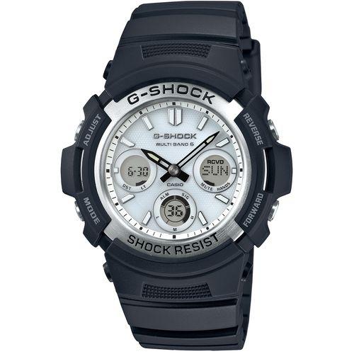 CASIO 腕時計 G-SHOCK 電波ソーラー AWG-M100S-7AJF ブラックの商品画像（Yahoo!ショッピング）