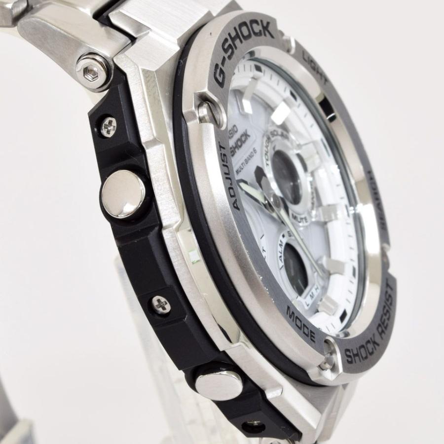 カシオ (国内正規品)G-SHOCK(ジーショック) G-STEELソーラー電波 メンズタイプ GST-W110D-7AJF 返品種別Aの画像