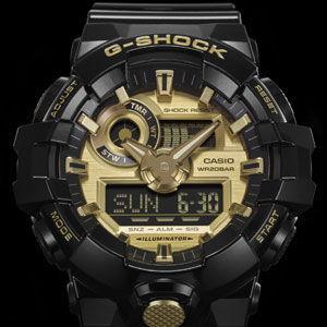 カシオ (国内正規品)G-SHOCK(ジーショック)クオーツ メンズタイプ GA-710GB-1AJF 返品種別Aの画像