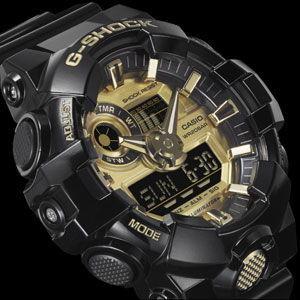 カシオ (国内正規品)G-SHOCK(ジーショック)クオーツ メンズタイプ GA-710GB-1AJF 返品種別Aの画像