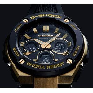カシオ (国内正規品)G-SHOCK(ジーショック) G-STEELソーラー電波 メンズタイプ GST-W300G-1A9JF 返品種別Aの画像
