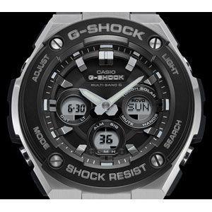 カシオ (国内正規品)G-SHOCK(ジーショック) G-STEELソーラー電波 メンズタイプ GST-W300-1AJF 返品種別Aの画像