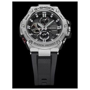 カシオ (国内正規品)G-SHOCK(ジーショック) G-STEEL Bluetoothソーラー メンズタイプ GST-B100-1AJF 返品種別Aの画像