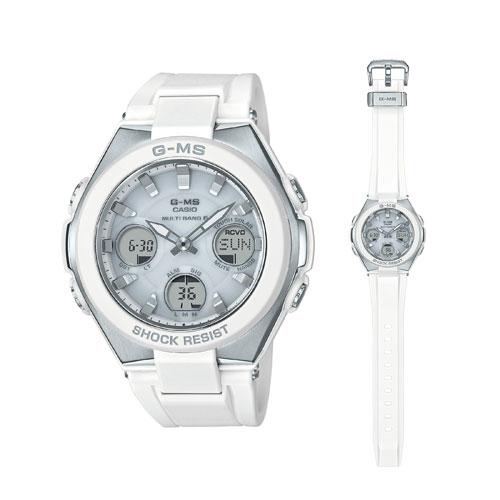 CASIO 腕時計 Baby-G G-MS 電波ソーラー MSG-W100-7AJF ホワイトの商品画像（Yahoo!ショッピング）