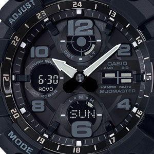 カシオ (国内正規品)G-SHOCK(ジーショック) MASTER OF G MUDMASTERソーラー電波 メンズタイプ GWG-100-1AJF 返品種別Aの画像