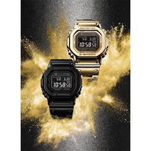 カシオ (国内正規品)G-SHOCK(ジーショック) MULTI BAND6ソーラー電波 メンズタイプ GMW-B5000GD-9JF 返品種別Aの画像