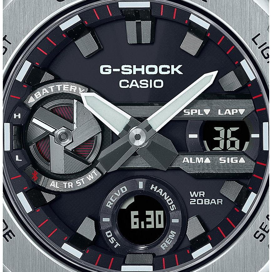 カシオ (国内正規品)G-SHOCK(ジーショック)G-STEELソーラー メンズタイプ GST-B400-1AJF 返品種別A｜joshin｜02