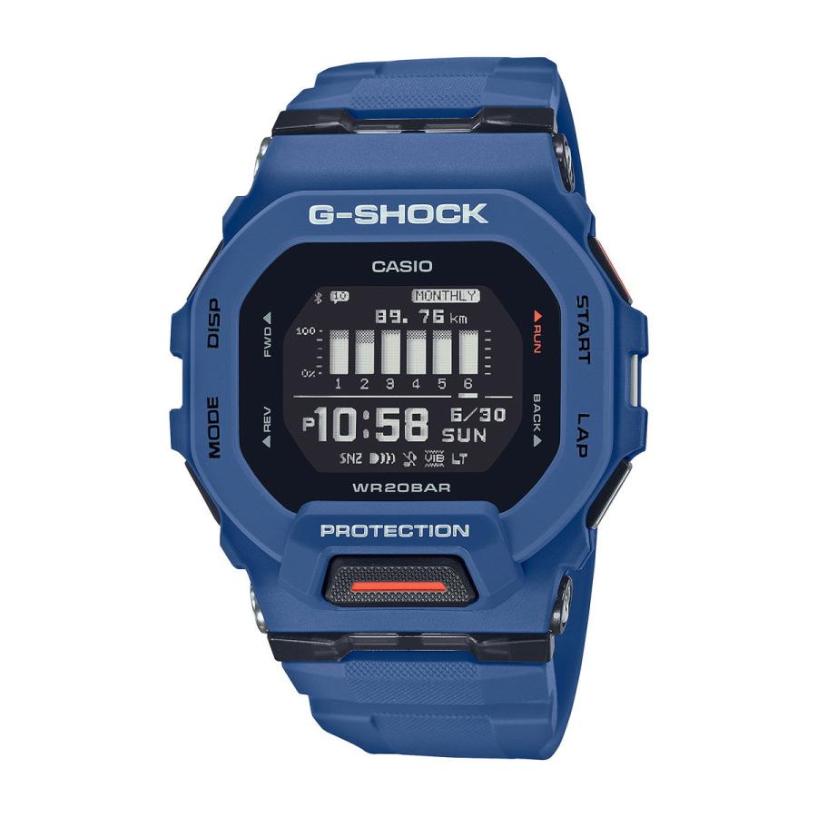 CASIO 腕時計 G-SHOCK G-SQUAD GBD-200-2JF ブルーの商品画像（Yahoo!ショッピング）
