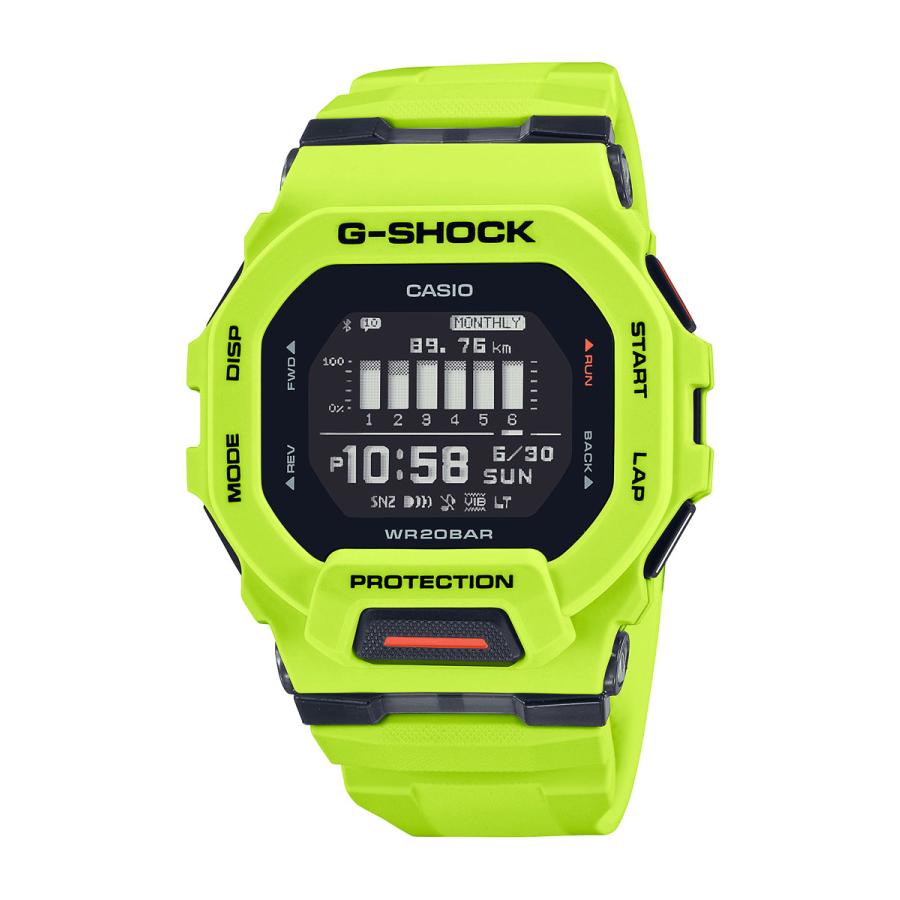 CASIO 腕時計 G-SHOCK G-SQUAD GBD-200-9JF イエローの商品画像（Yahoo!ショッピング）