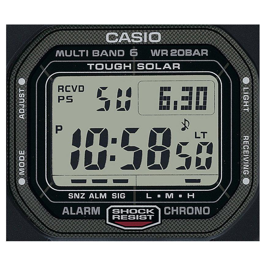 カシオ (国内正規品)G-SHOCK(ジーショック)ソーラー電波 メンズタイプ GW-5000U-1JF 返品種別Aの画像