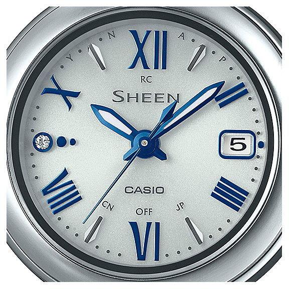 カシオ (国内正規品)SHEEN Radio Controlled Model Titanium Seriesソーラー電波 レディースタイプ SHW-7100TD-7AJF 返品種別Aの画像