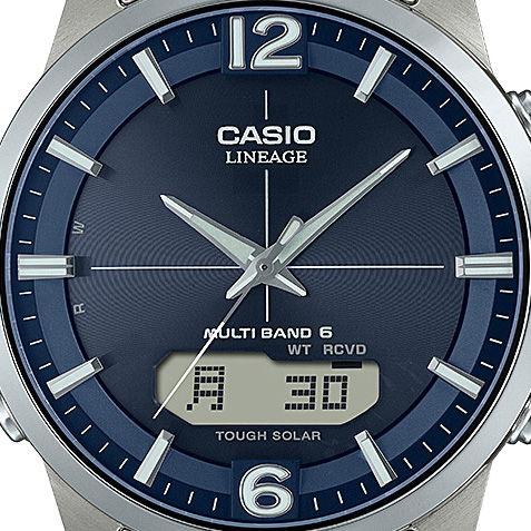 CASIO カシオ (国内正規品)LINEAGEソーラー電波 メンズタイプ