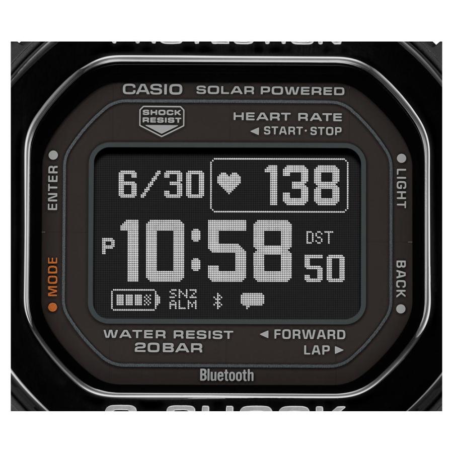 カシオ (国内正規品)G-SHOCK(ジーショック) G-SQUADソーラー メンズタイプ DW-H5600MB-1JR 返品種別Aの画像