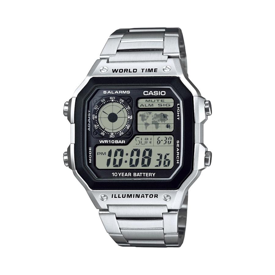 カシオ (国内正規品)CASIO Collectionクオーツ メンズタイプ AE-1200WHD-1AJF 返品種別A