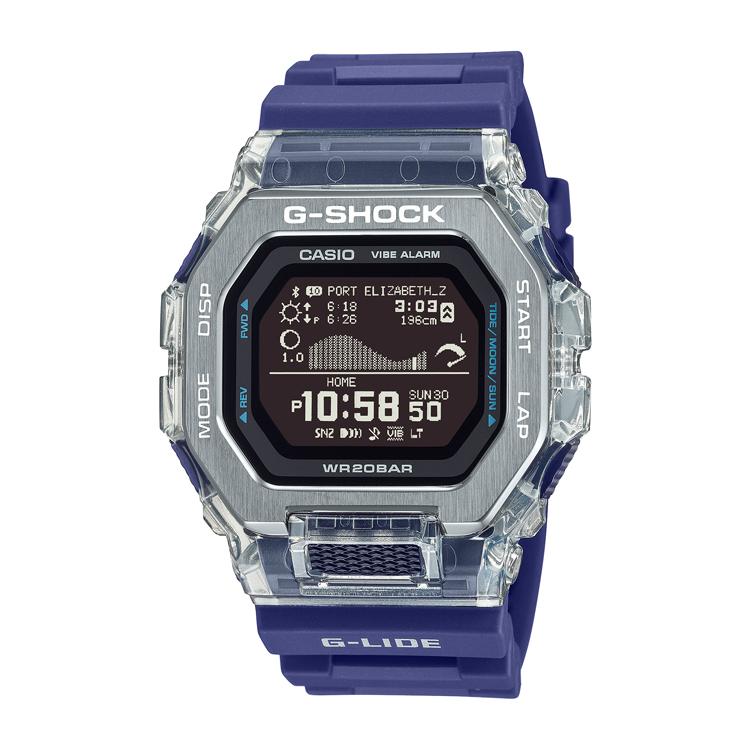 CASIO カシオ 腕時計 G-SHOCK G-LIDE GBX-100S-2JF ラベンダーの商品画像（Yahoo!ショッピング）