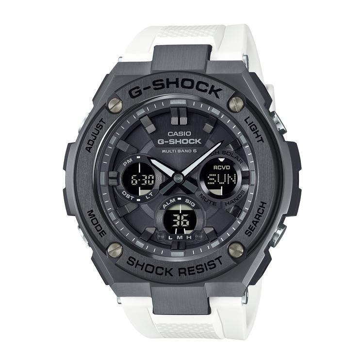 カシオ (国内正規品)G-SHOCK(ジーショック) G-STEELソーラー電波 メンズタイプ GST-W110MS-7AJF 返品種別A