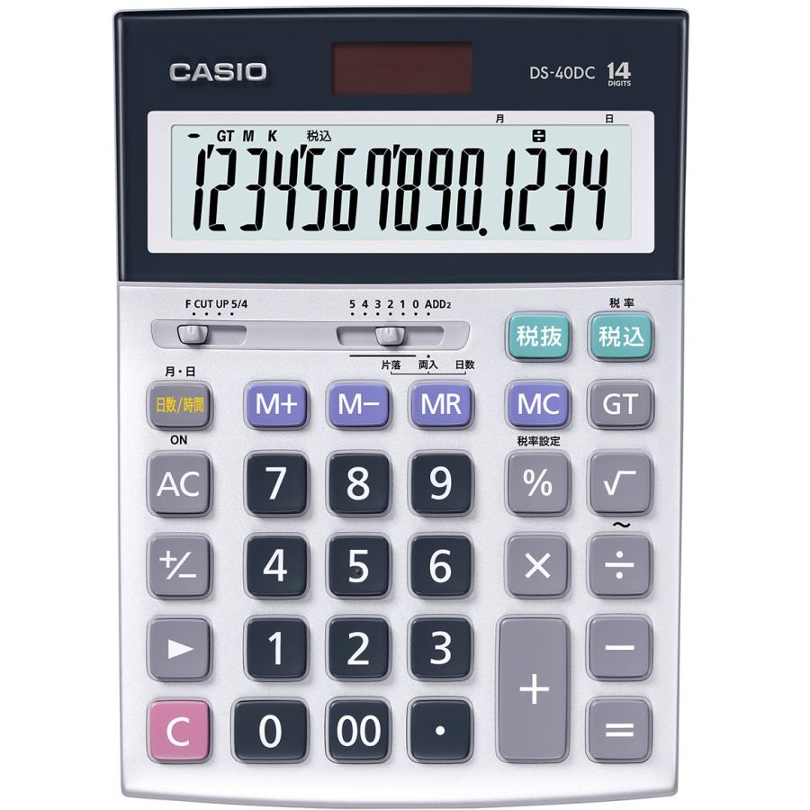 CASIO カシオ 本格実務電卓 DS-40DCの商品画像（Yahoo!ショッピング）
