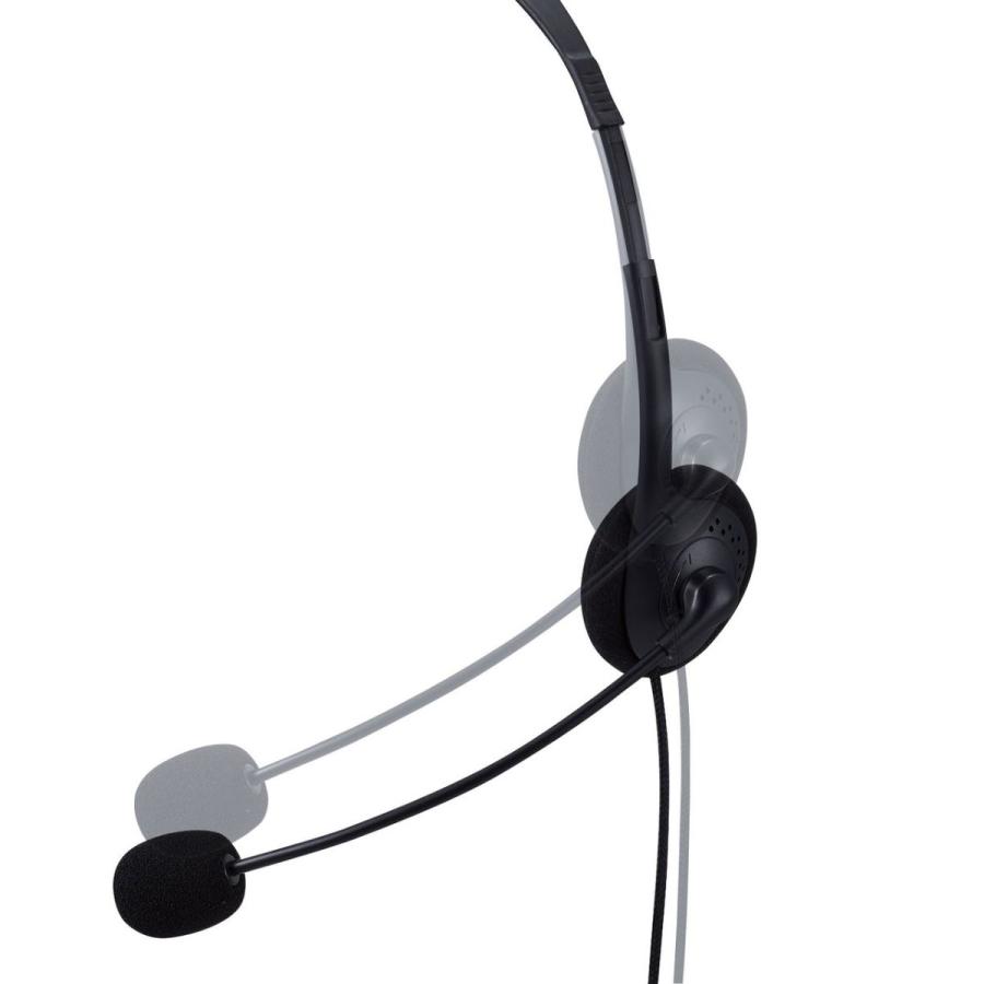 エレコム ヘッドセット 有線 USB接続 オーバーヘッド型 マイクアーム付き USB Type-C変換ケーブル付属 左耳用 ブラック HS-HP21UCBK Amazon.co.jp: エレコム ヘッドセット 有線 USB接続