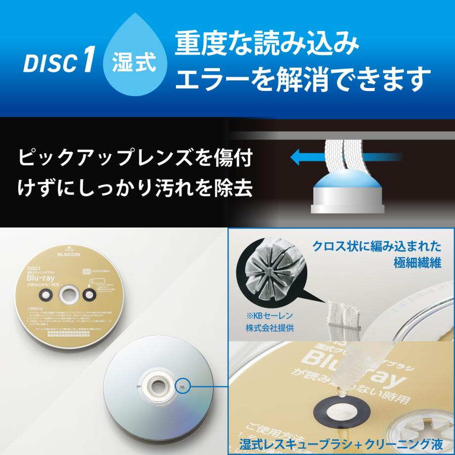 エレコム ブルーレイレンズクリーナー ELECOM AVD-CKBR42 返品種別A｜joshin｜04