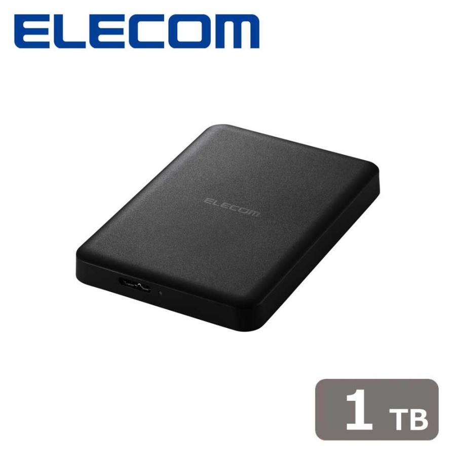 エレコム ELECOM 1TB 2.5インチ 外付けポータブルハードディスク ELECOM（エレコム） テレビ録画 外付けHDD ポータブル 2.5インチ 1TB