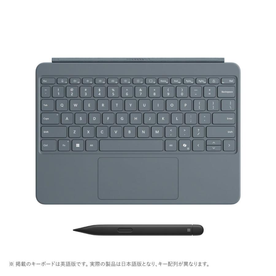 Surface Pro 12 インチ キーボード(ペン収納付き/スリムペン付き) EP2-33076 [オーシャン グリーン]の商品画像（Yahoo!ショッピング）