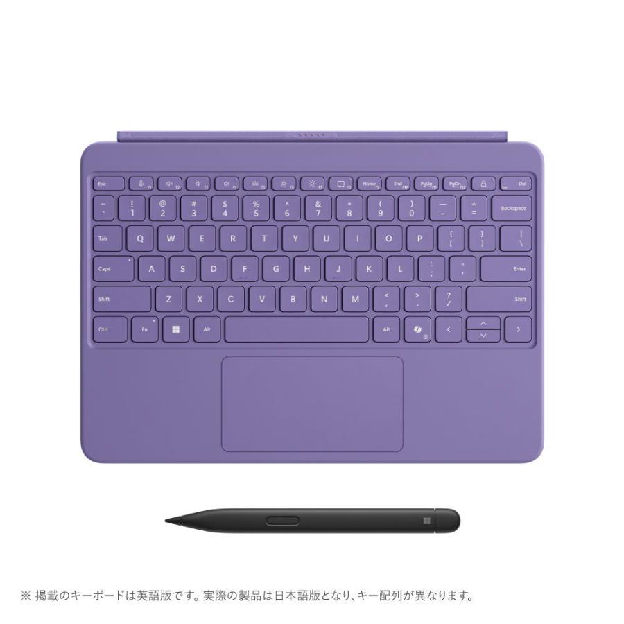マイクロソフト Microsoft Surface Pro 12 インチ キーボード（ペン収納付き/スリム ペン付き） バイオレット EP2-33103の商品画像（Yahoo!ショッピング）