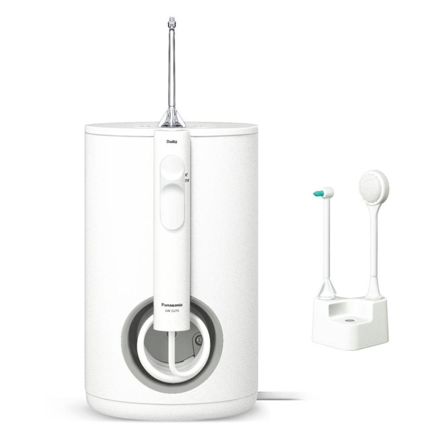 パナソニック 口腔洗浄機器(白) Panasonic ジェットウォッシャー Doltz(ドルツ)超音波水流モデル [EWDJ75 DJ75] EW-DJ75-W 返品種別Aの画像