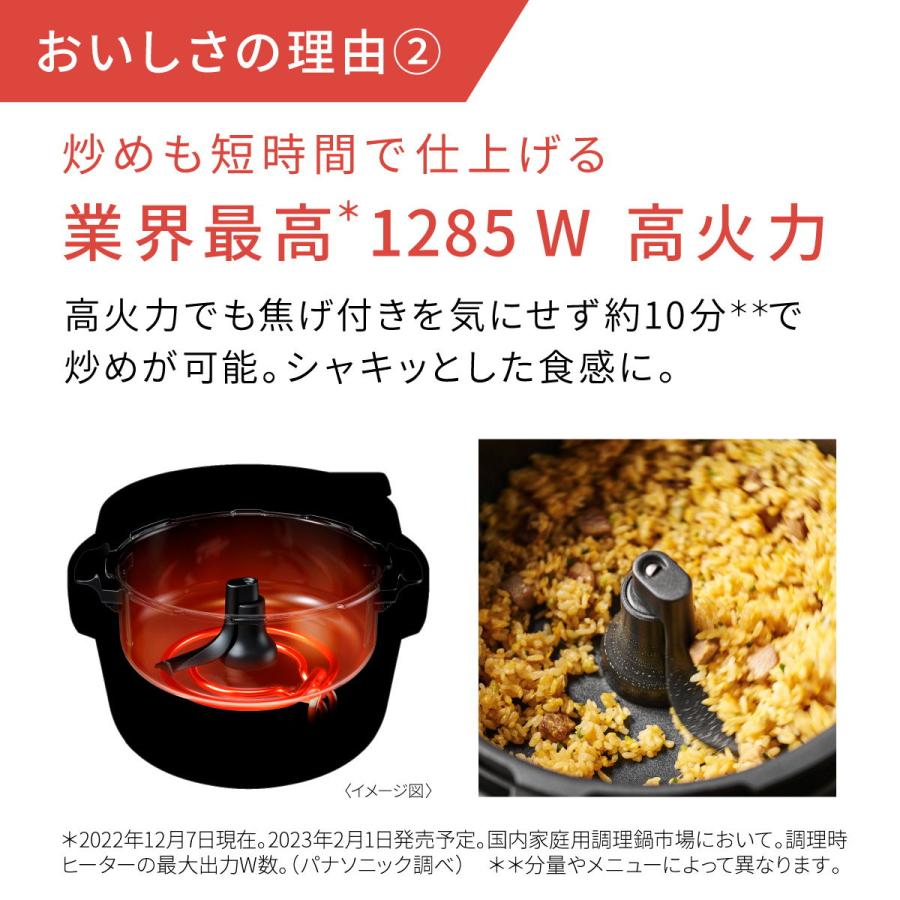 Panasonic パナソニック 自動調理鍋 2.4L ブラック Bistro Panasonic パナソニック 自動調理鍋 2.4L ブラック Bistro
