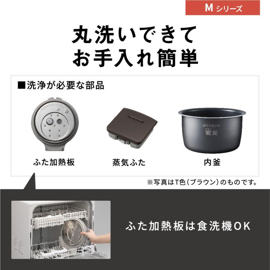 パナソニック 可変圧力IHジャー炊飯器(1升炊き) ブラック Panasonic 可変圧力おどり炊き SR-M18A-K 返品種別A｜joshin｜12