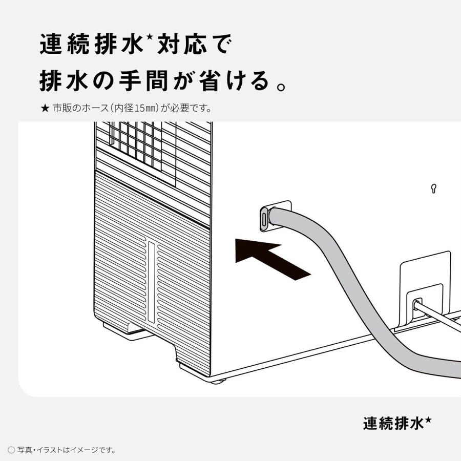 パナソニック 除湿乾燥機(木造13畳/ コンクリート造27畳まで クリスタルホワイト) Panasonic エコ・ハイブリッド方式 ECONAVI＆nanoeX F-YEX120B-W 返品種別A｜joshin｜10