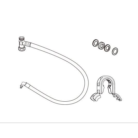 Panasonic（パナソニック） 温水便座用給水ホース(分岐金具付) 250cm