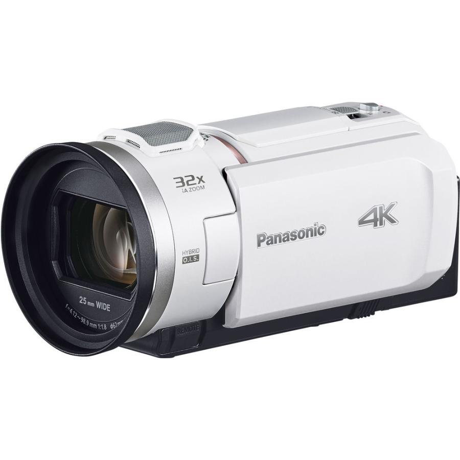 パナソニック デジタル4Kビデオカメラ「HC-VX3」(パールホワイト) Panasonic HC-VX3-W 返品種別Aの画像