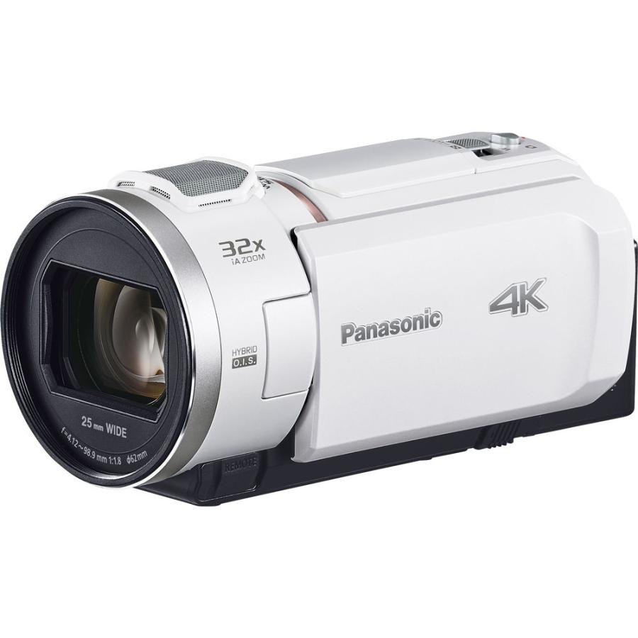 パナソニック デジタル4Kビデオカメラ「HC-VX3」(パールホワイト) Panasonic HC-VX3-W 返品種別Aの画像