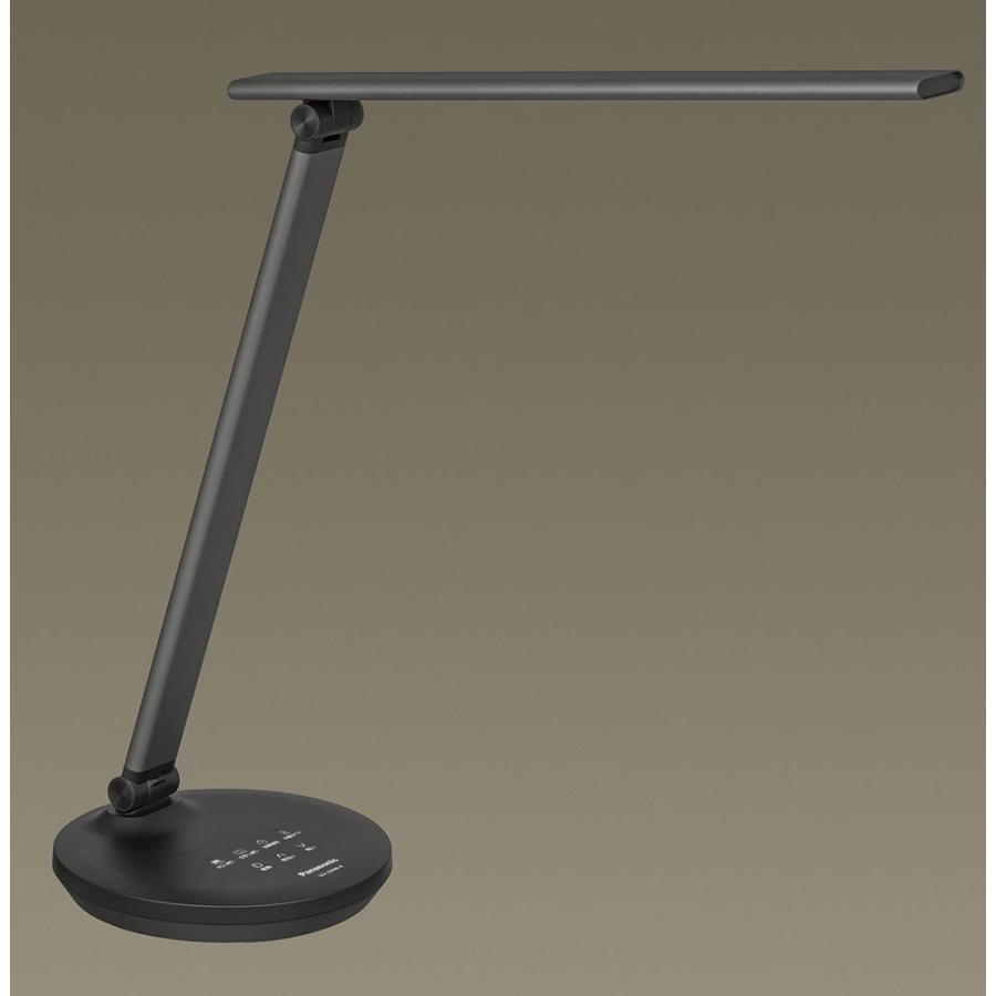 Panasonic パナソニック LEDデスクスタンド ダークグレーメタリック