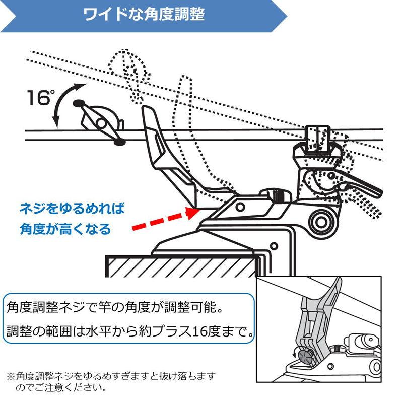 ダイワ ライトホルダーメタルα 90CH(ガンメタ/ レッド) 返品種別A｜joshin｜05