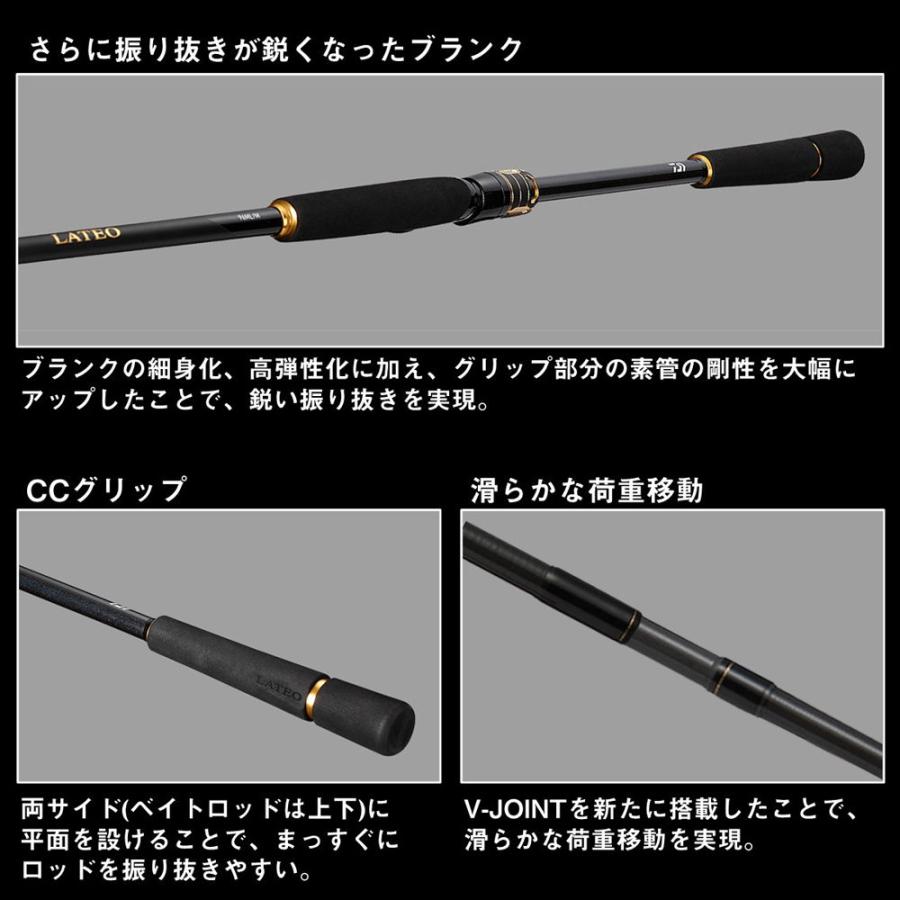 24ラテオ 93m/mh DAIWA（釣り） ダイワ 24 ラテオ 93M/ MH・K ／お届け：1〜2週間