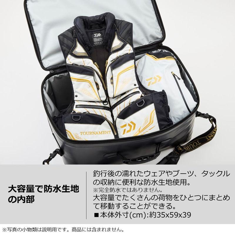 ダイワ トーナメント フィッシングバッグ60(D) ゴールドブラック 返品種別A｜joshin｜03