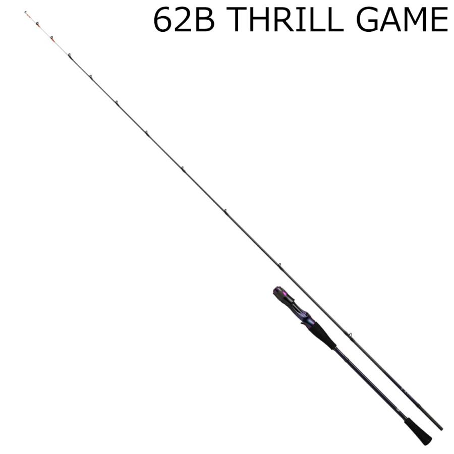 ダイワ 24 鏡牙AIR 62B THRILL GAME 6.2ft 2ピース スリルゲームモデル  返品種別A | DAIWA（釣り）