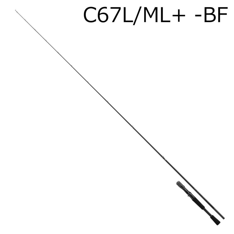 DAIWA（ダイワ） 25 ブラックレーベル C67L/ ML+ -BF ビッグレイク対応