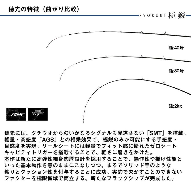 DAIWA（ダイワ） 25 極鋭テンヤタチウオ 91-172 9：1調子 返品種別A