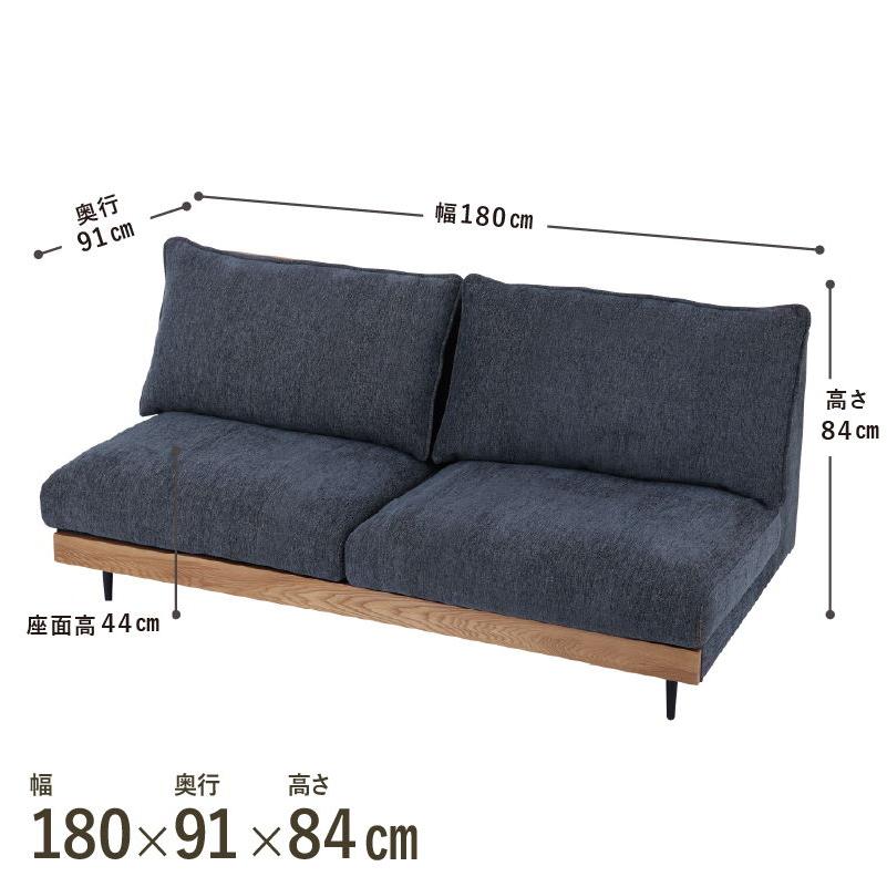 3人用ソファ ウォールKD ダークグレー 3人掛けソファ(ソフティーナKD DGY) | ニトリネット【公式