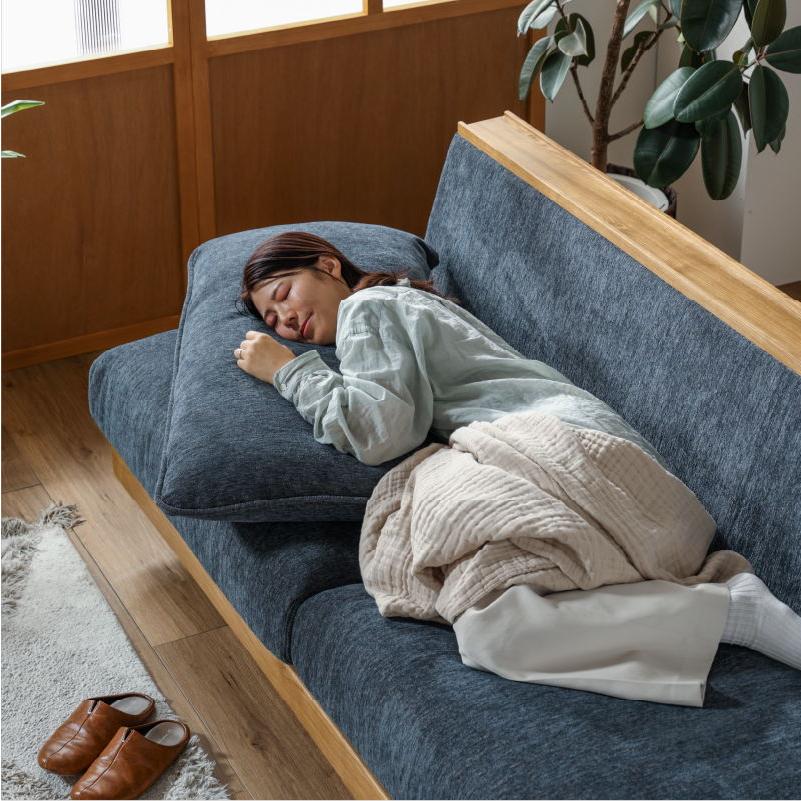 3人用ソファ ウォールKD ダークグレー 3人掛けソファ(ソフティーナKD DGY) | ニトリネット【公式